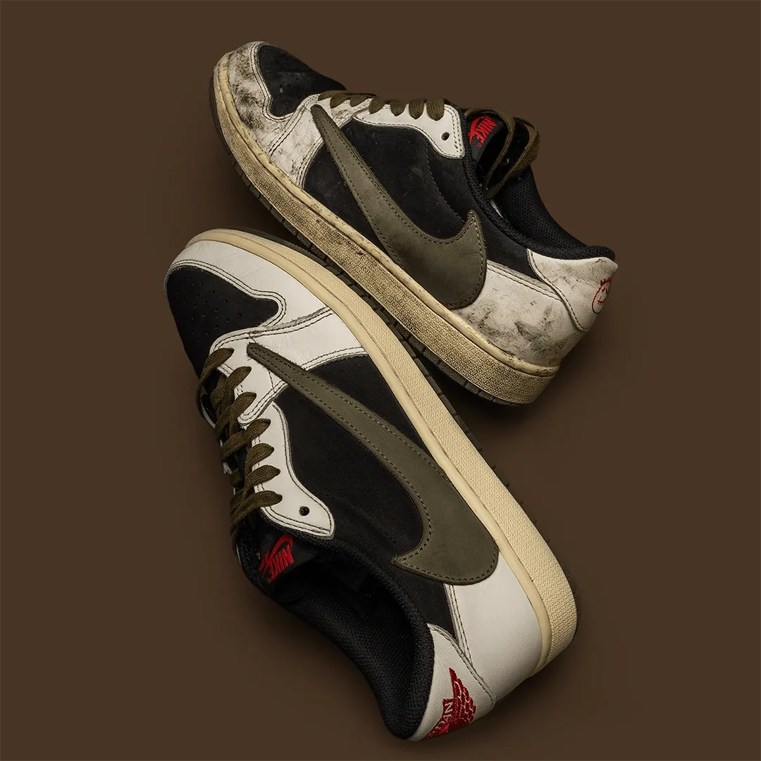 Химчистка Jordan x Travis Scott — до и после | SOLE FRESH Воронеж
